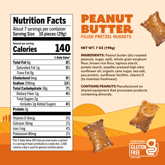 Peanut Butter | Filled Pretzel Nuggets